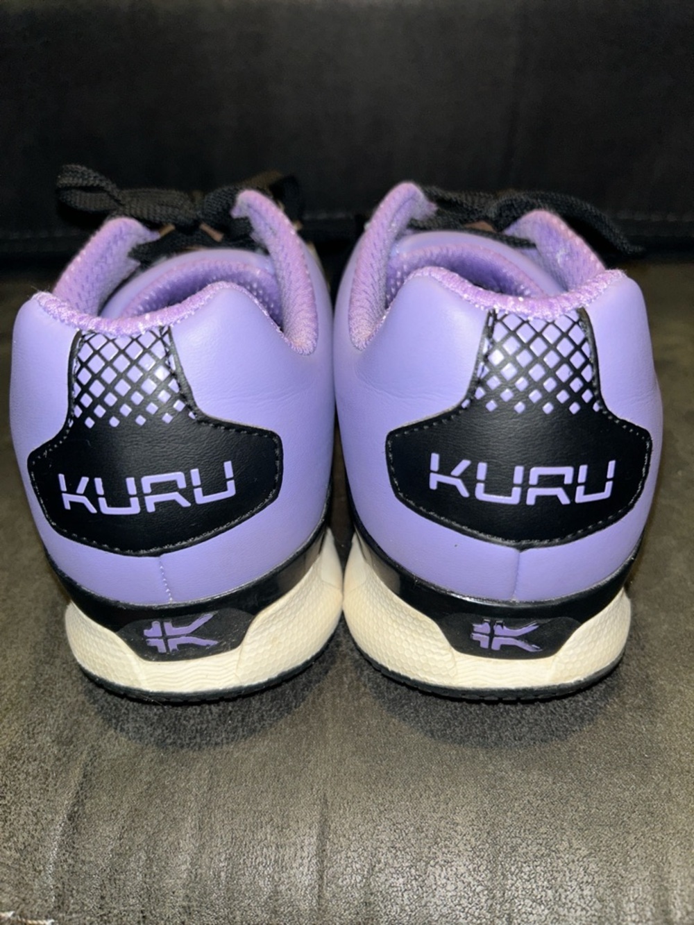 Kuru Quantum 2 Lavender Black Athletic Comfort Ergonomic Sneakers Women’s 10 - Picture 7 of 16